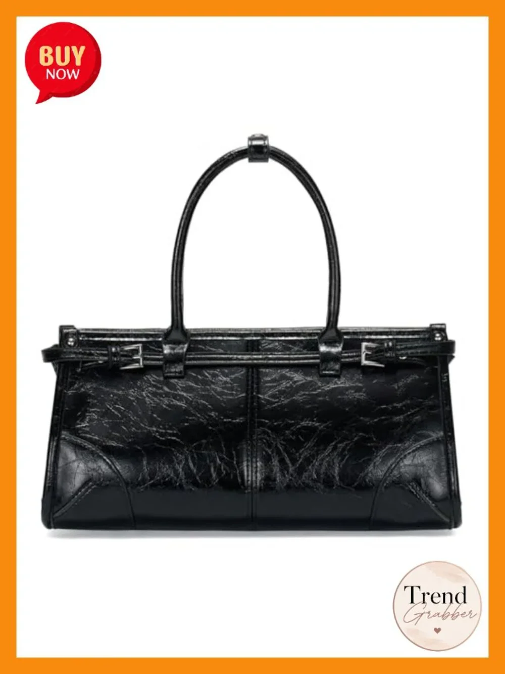 Women's Soft PU Leather Satchel Handbag - Top Handle, Crossbody Tote, Work Bag